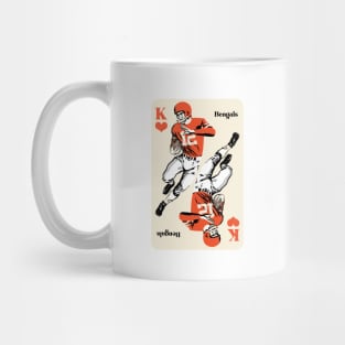 Cincinnati Bengals King of Hearts Mug